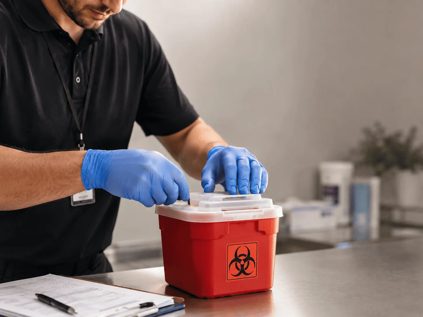 Why choose Sharps Waste Disposal in Pottsville, AR